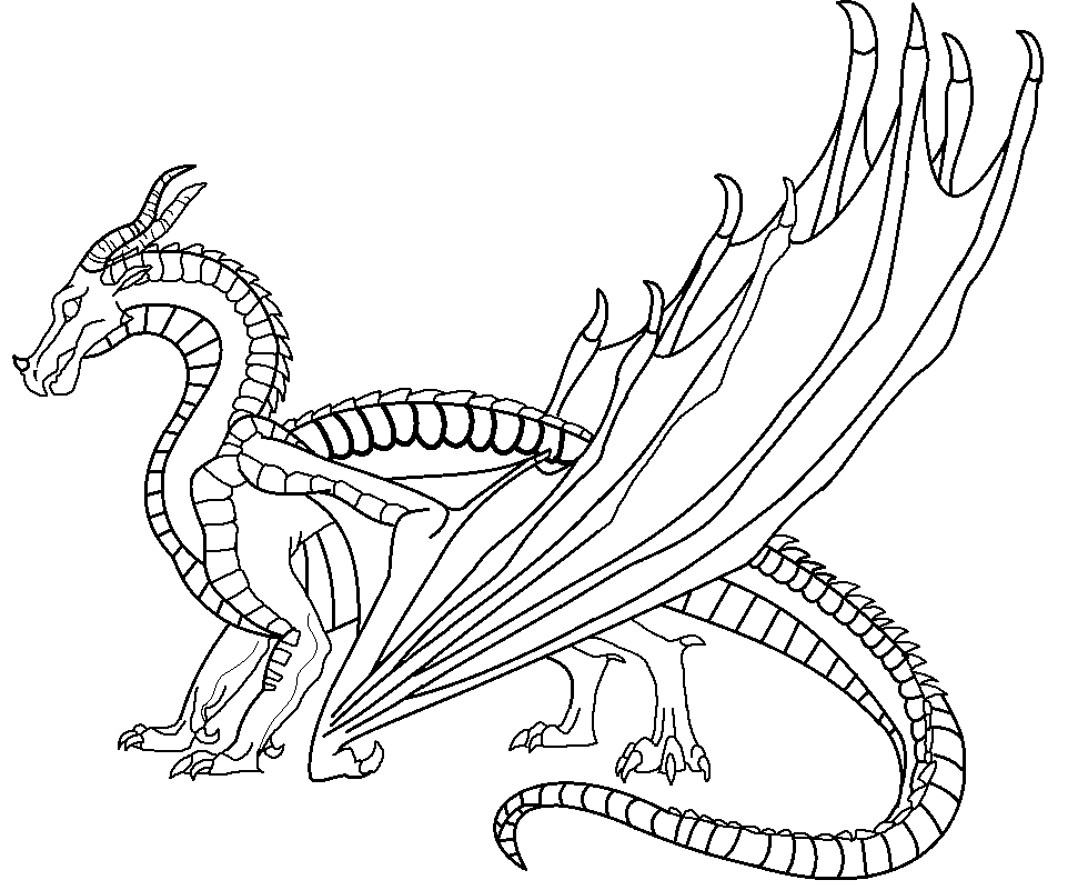 Skywing Reference WIngs of Fire: Skywing Base by WindyMoonStorm on DeviantArt