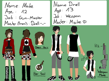 Soul Eater Profil Master and Weapon