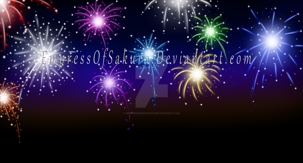 Fireworks Deviantart Fireworks by EmpressOfSakura on DeviantArt