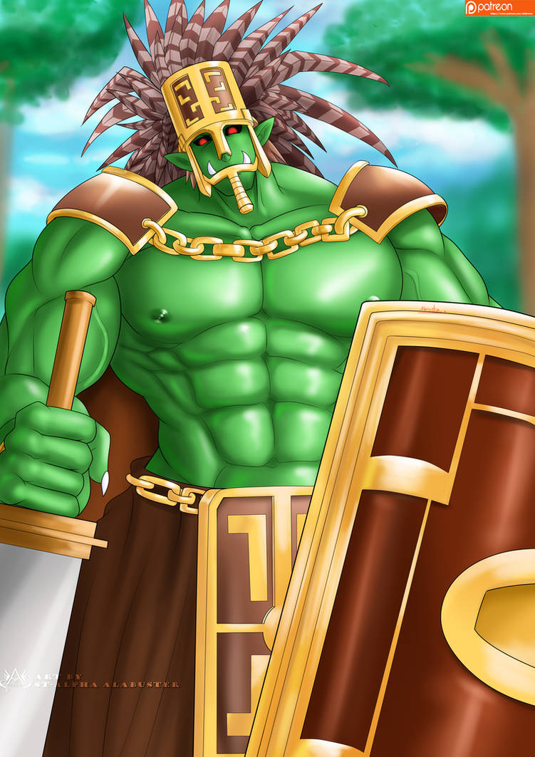 Orc Hero By St Alpha On DeviantArt