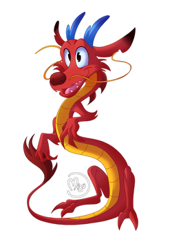 Happy Mushu is happy