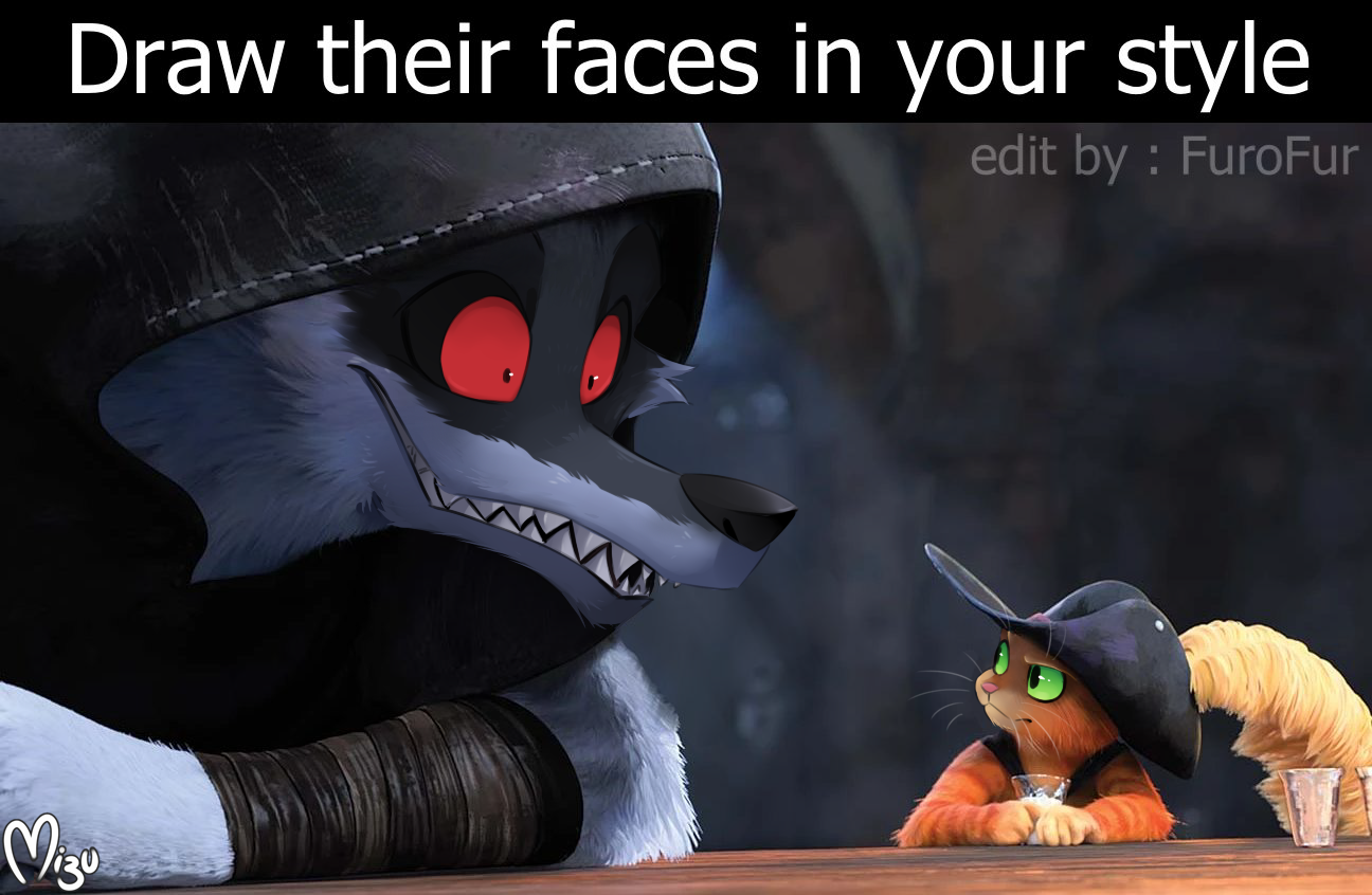 Puss and boots face on sale