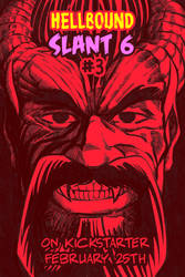 Satan pinup for Hellbound Slant 6 #3