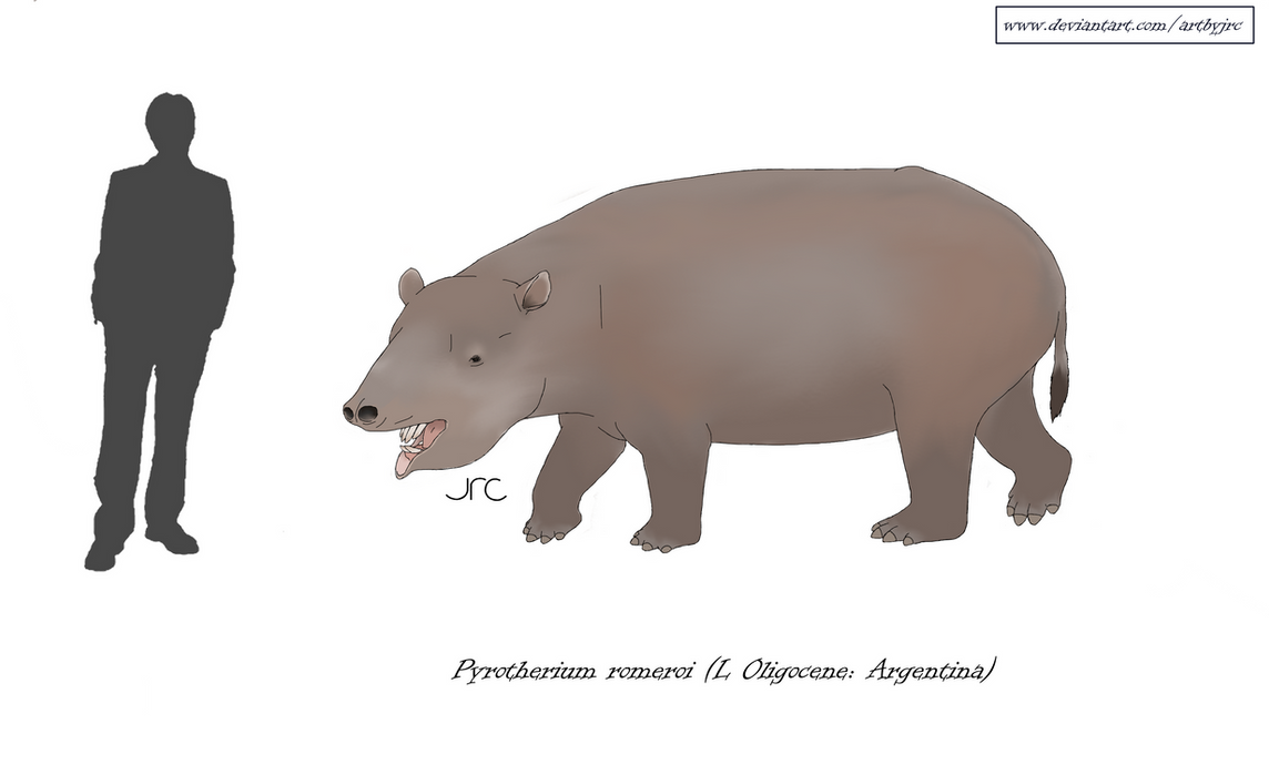 Pyrotherium Fire beast - Pyrotherium by artbyjrc on DeviantArt