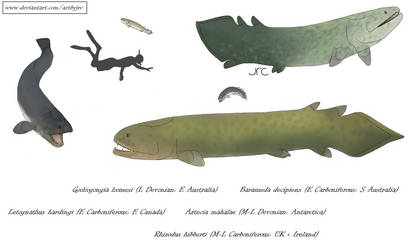 Real river monsters 1 - Rhizodontids