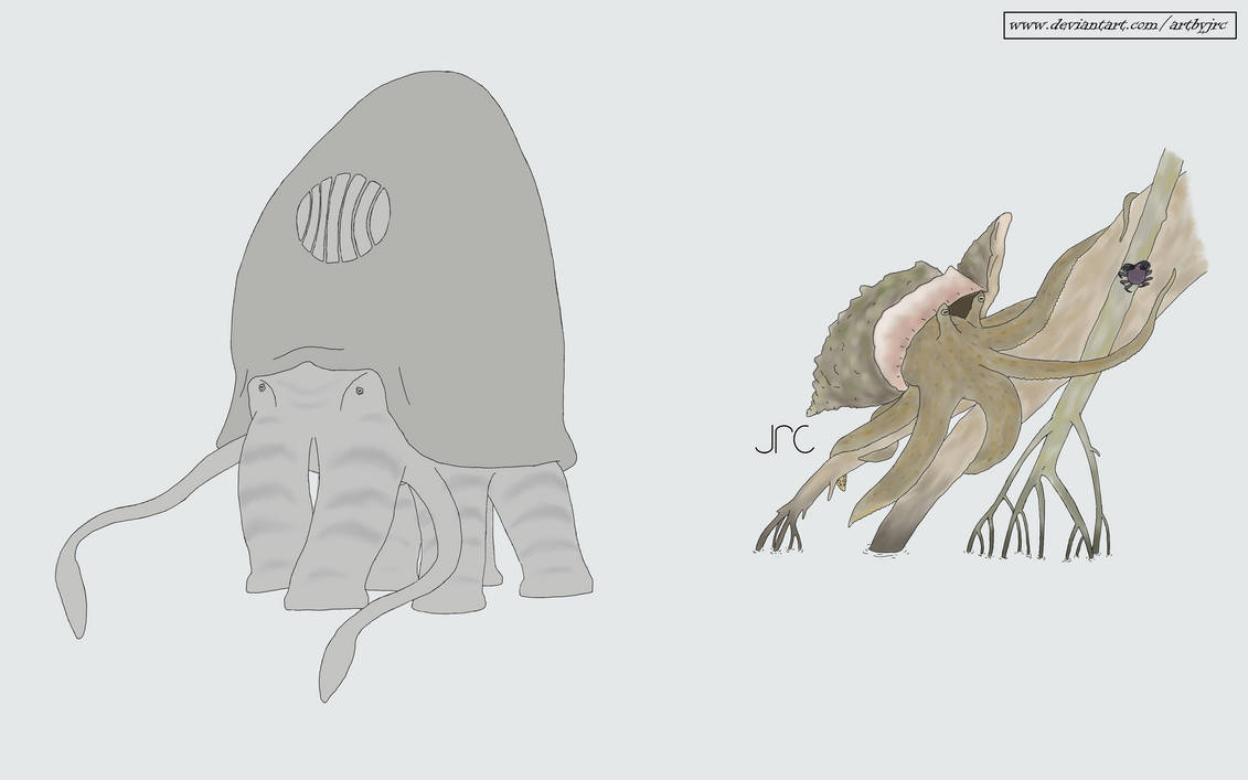 Speculative future - Land octopus by artbyjrc on DeviantArt