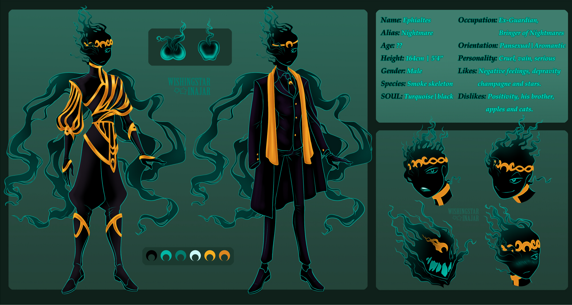 WishingStarInAJar ✨🫙 on X: The finished character sheet for my AU version  of Dream Sans. Please meet Oneiros, the addictive ex-Guardian of the Sacred  Tree, now the Bringer of Dreams✨☀️ Full profile