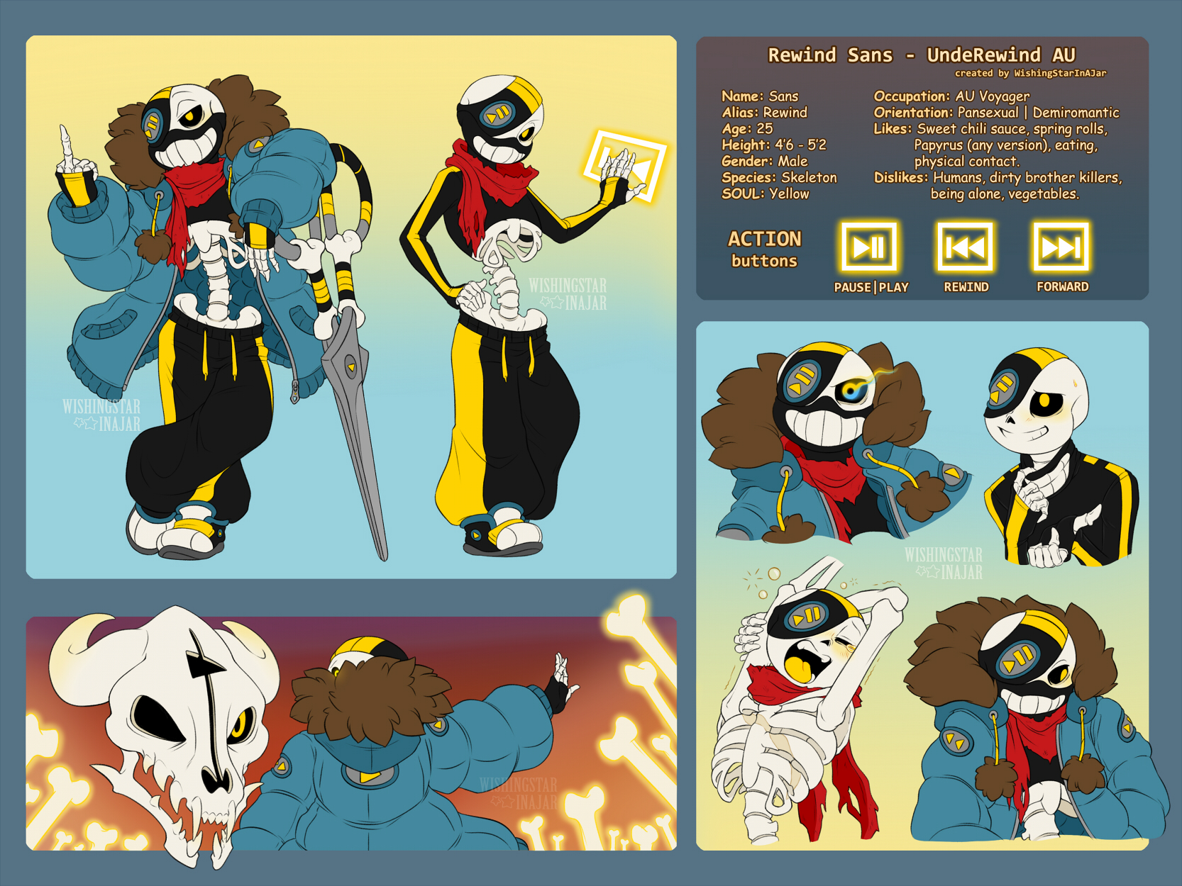 X-nightmare (reference sheet) by GeminiSans on DeviantArt