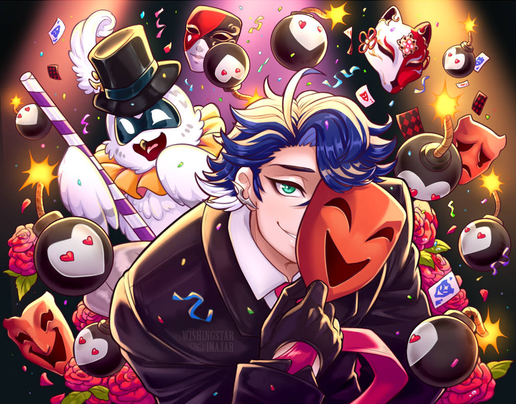 Masked Fool Mask The Masked Fool by WishingStarInAJar on DeviantArt