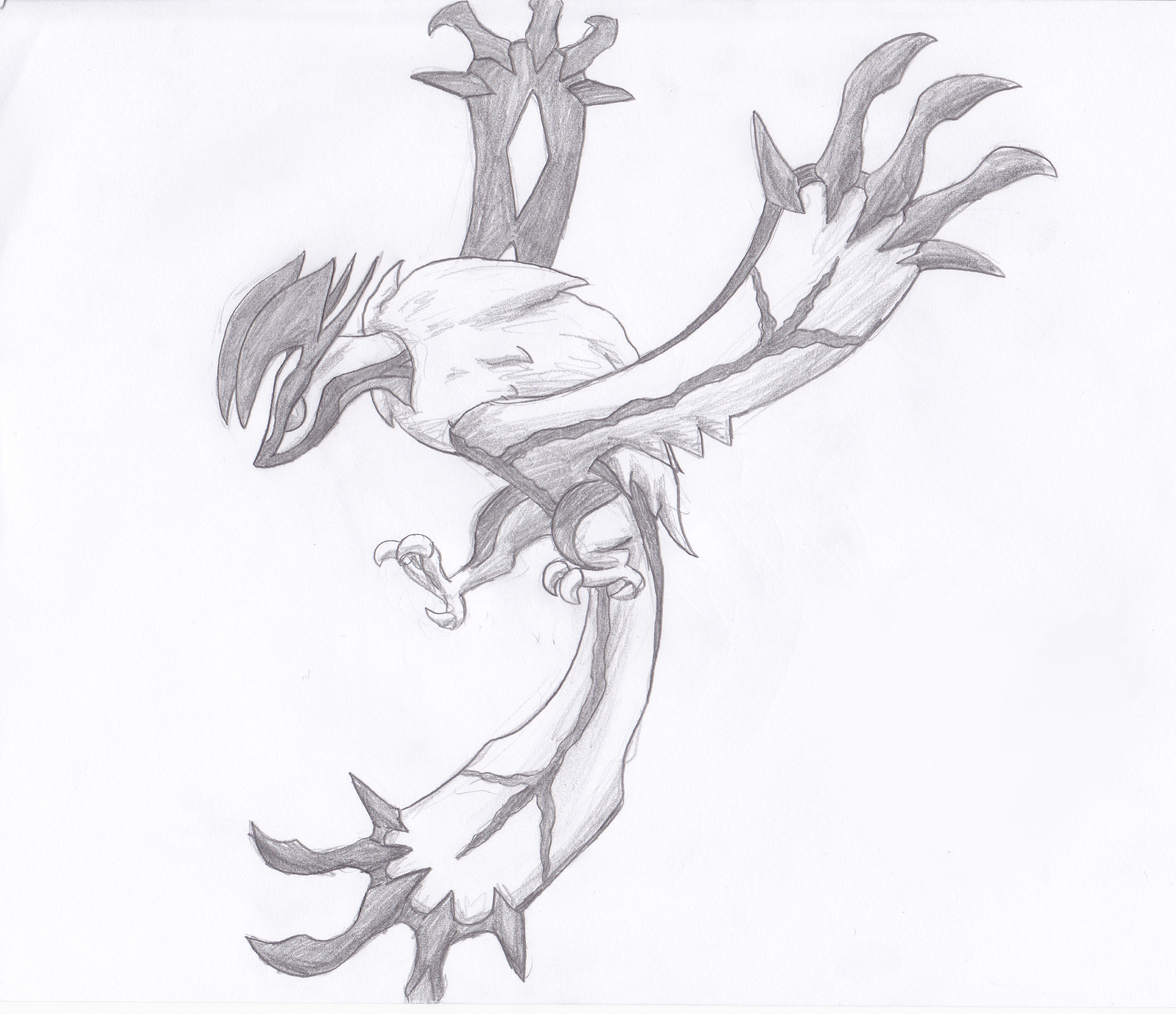 Yveltal by Crystalitar on DeviantArt