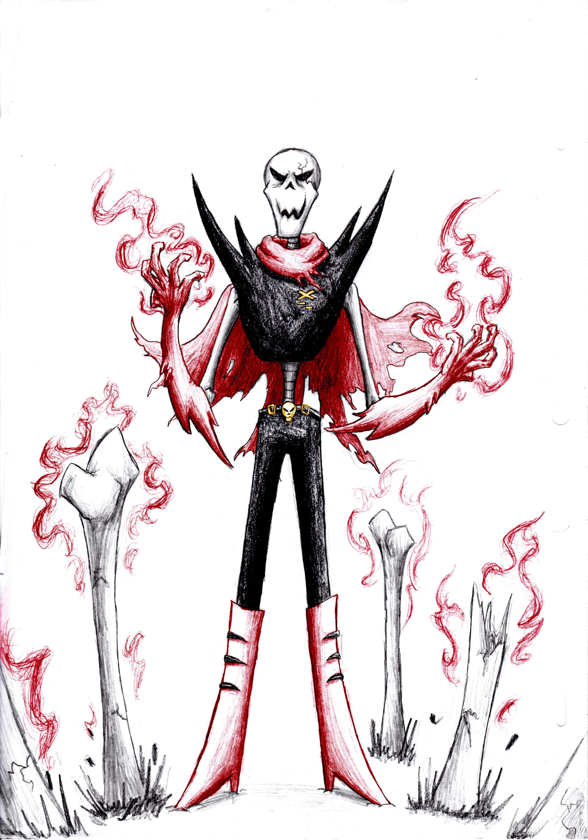 Underfell Papyrus