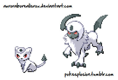 Absol Pre-Evolution Attempt by auroraborealisrox on DeviantArt