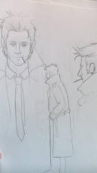 John Constantine sketches