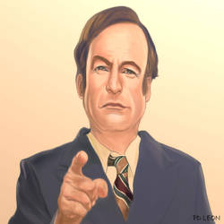 Better call Saul caricature