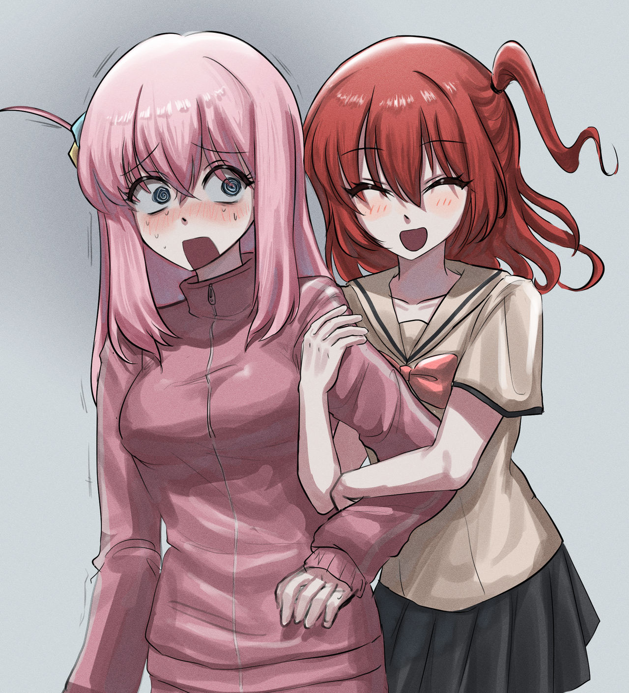 Bocchi x kita by shrimpring on DeviantArt