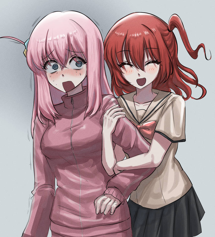 Bocchi x kita by shrimpring on DeviantArt