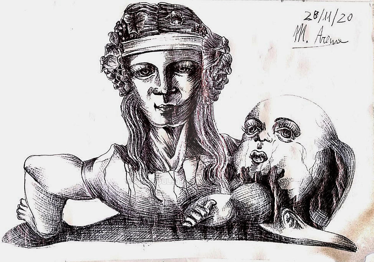 The pagan origins of Christmas (B/W version)