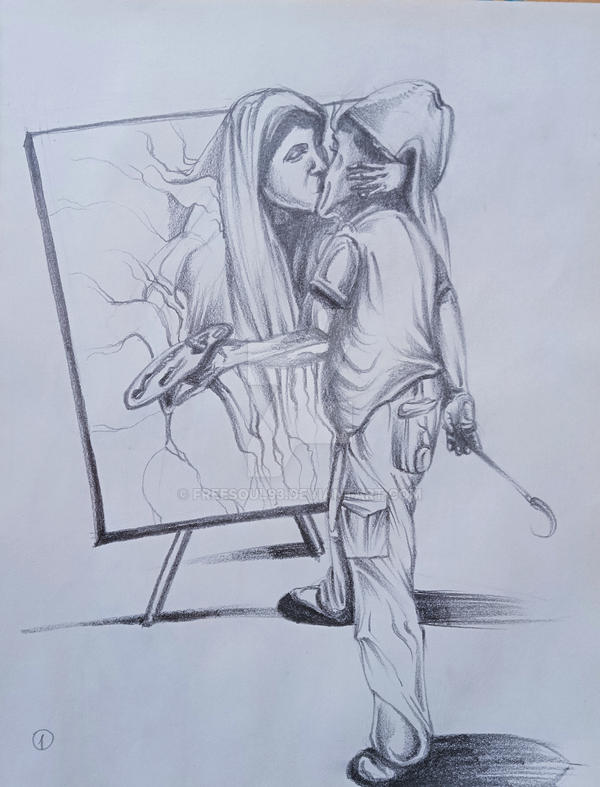 The artist and the model