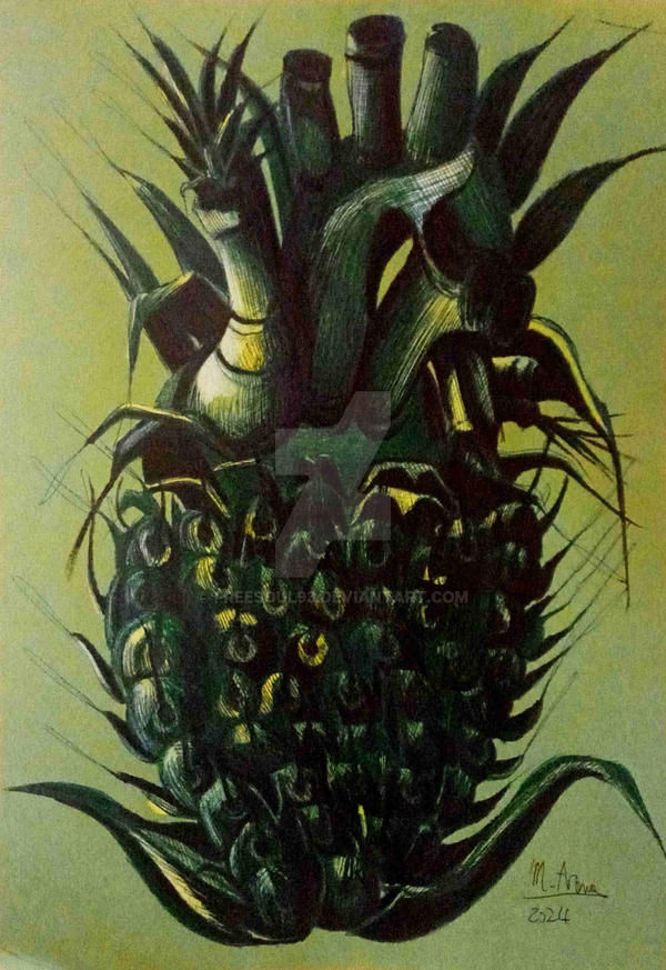 Pineapple-heart