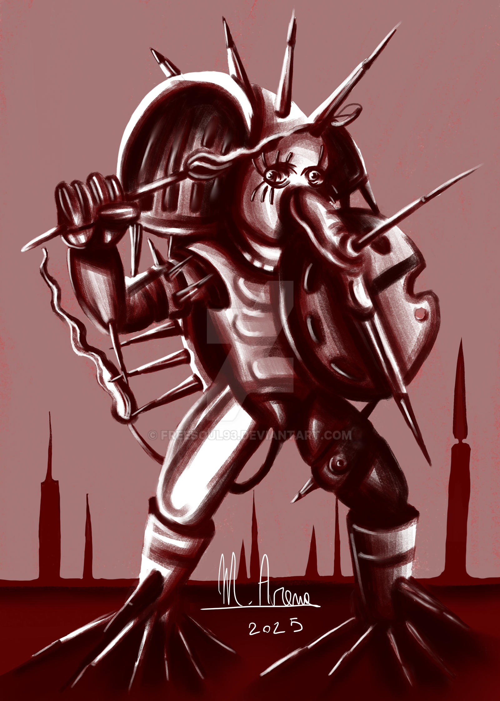 The elephant warrior (digital version I)
