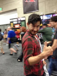 Markiplier leaving ComicCon 2015