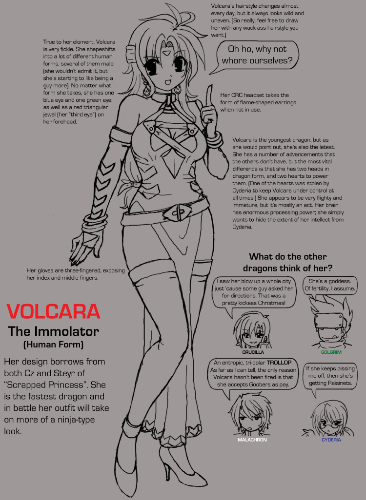 Canon Upper Echelon: Volcara