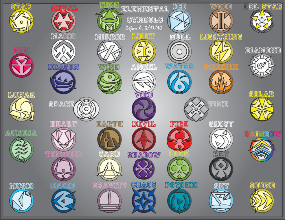 Elements by TsavolitePrince on DeviantArt