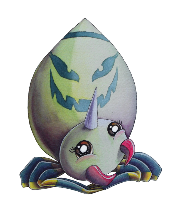 Spinarak used Scary Face!