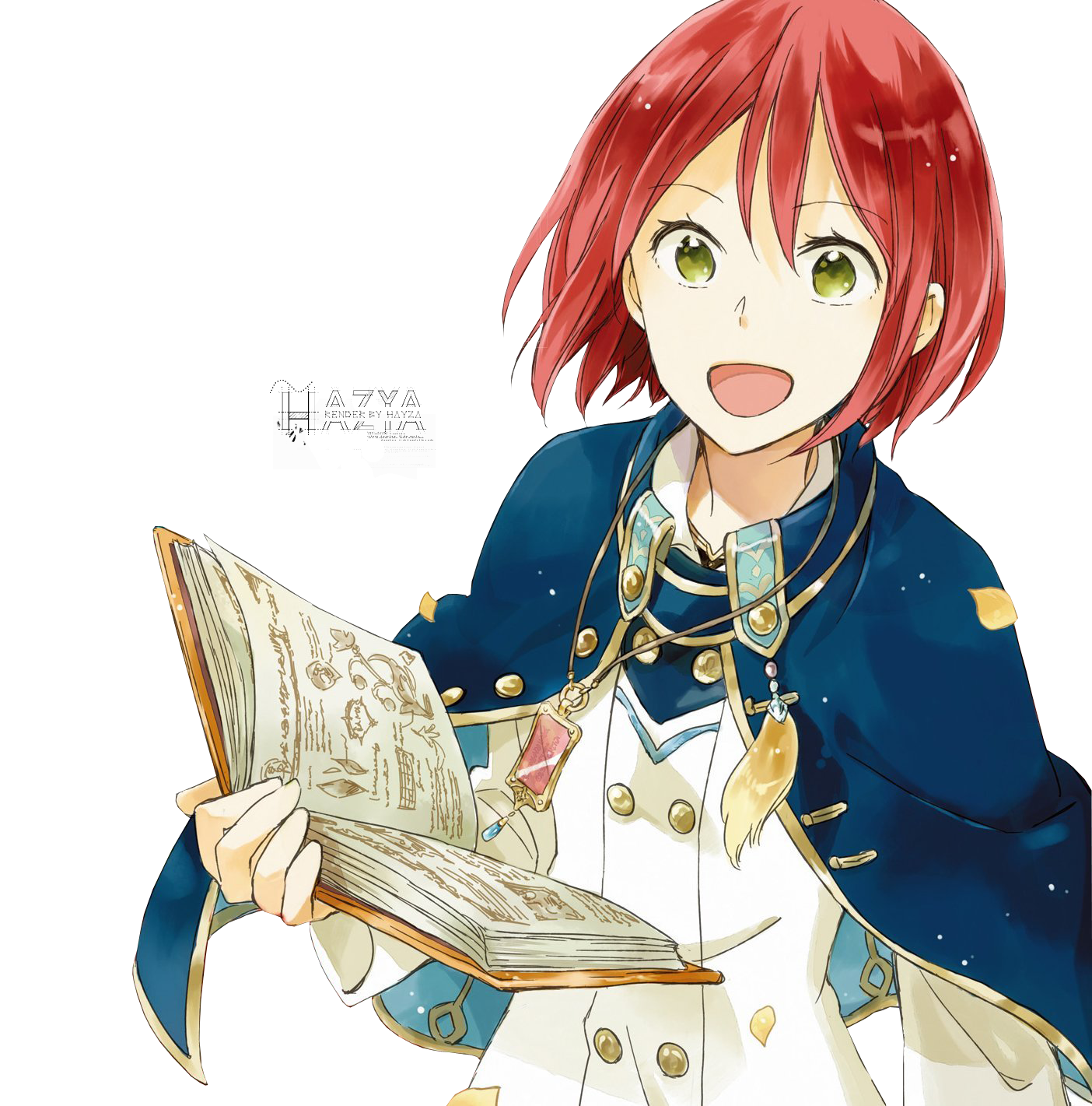 Akagami no Shirayukihime (Shirayuki) Render