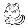 Angry Chibi Chipmunk