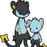 PKMN: Shinx and Luxio