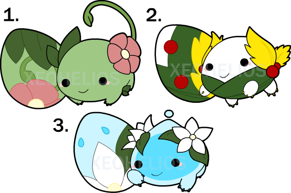 Hatchling Adoptables Set 1: CLOSED