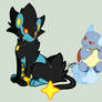 PKMN: Luxray and Wartortle