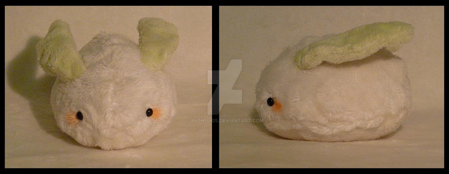 Snow Rabbit Plushie by Xeohelios on DeviantArt