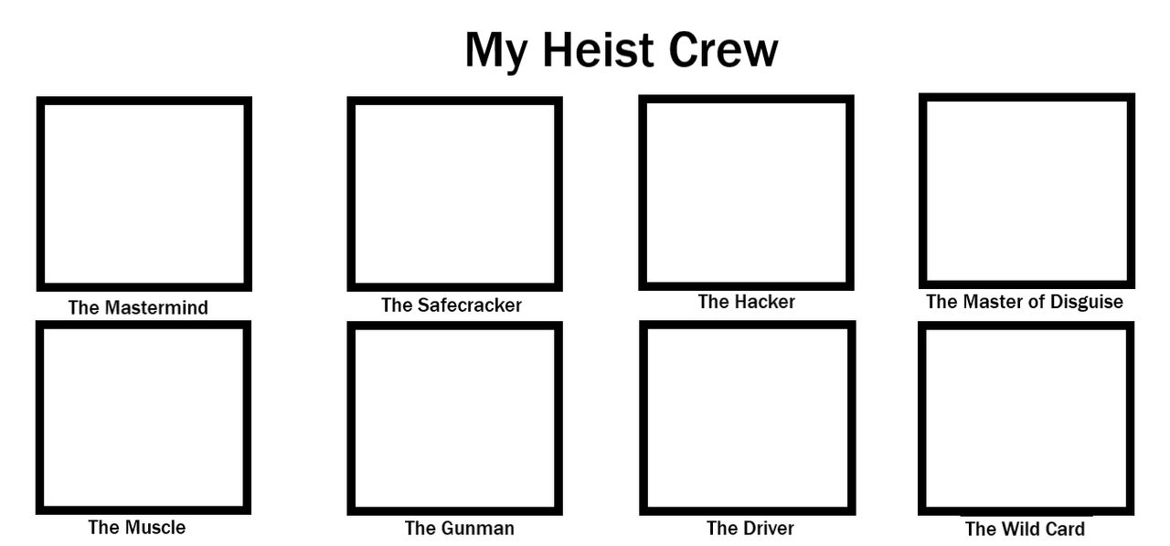 Heist Crew Template By Looneylover15 On DeviantArt heist-crew-template-by-looneylover15-on-deviantart
