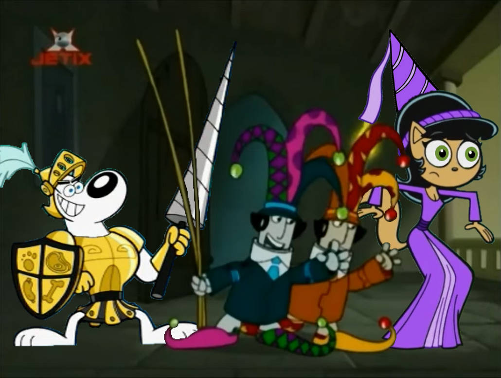 Two Jesters, A Knight, and a Fair Madien by Looneylover15 on DeviantArt
