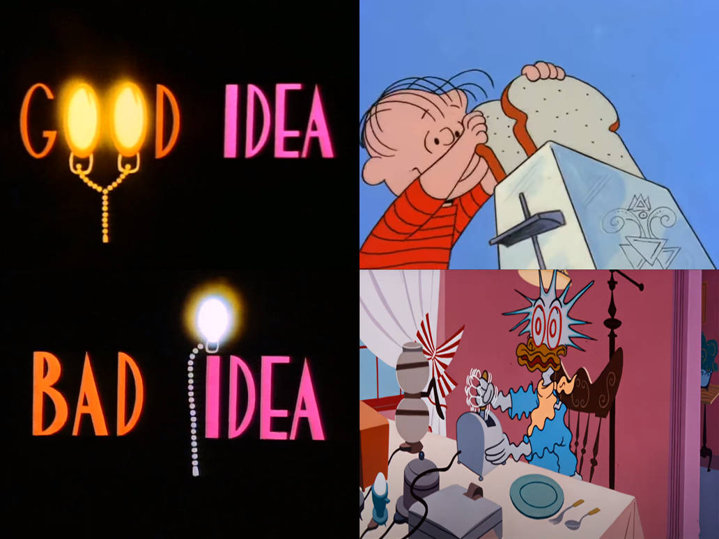 Good Idea, Bad Idea - Toaster by Looneylover15 on DeviantArt