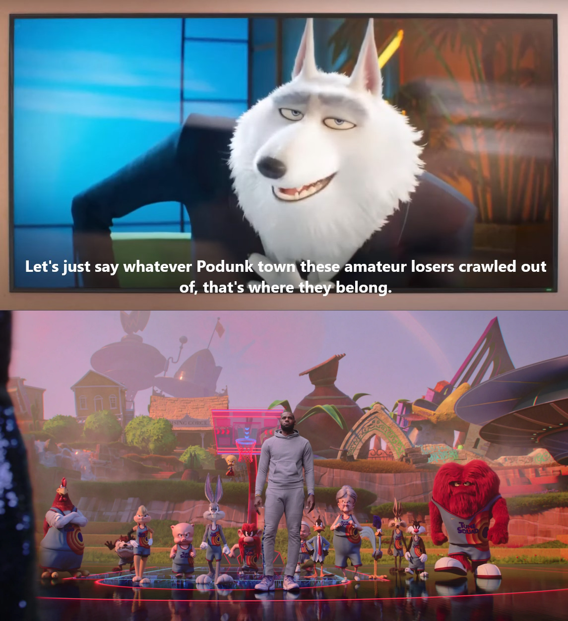 Jimmy Crystal Insults the Tune Squad by Looneylover15 on DeviantArt