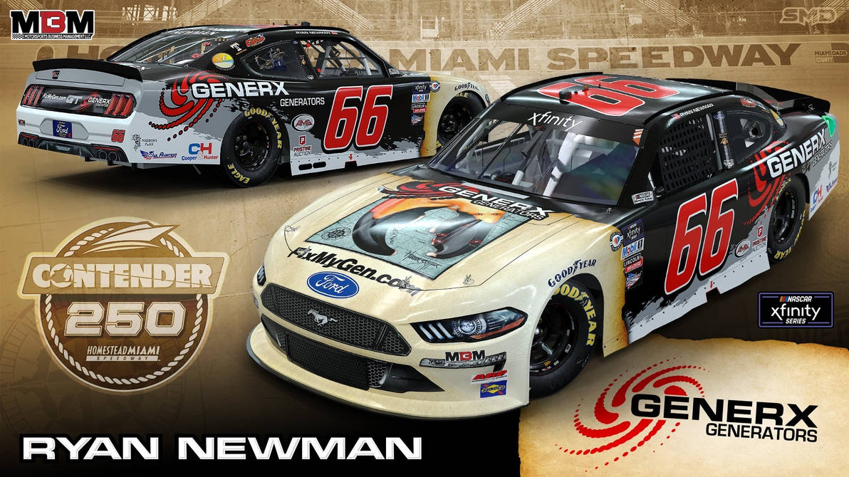GenerX Generators will sponsor Ryan Newman by WilliamNagel54 on DeviantArt