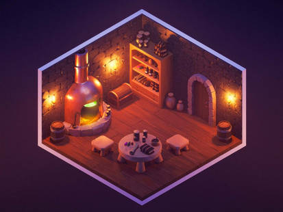 Fantasy room concept