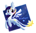 Starlight the Star Pony by PegaSisters82