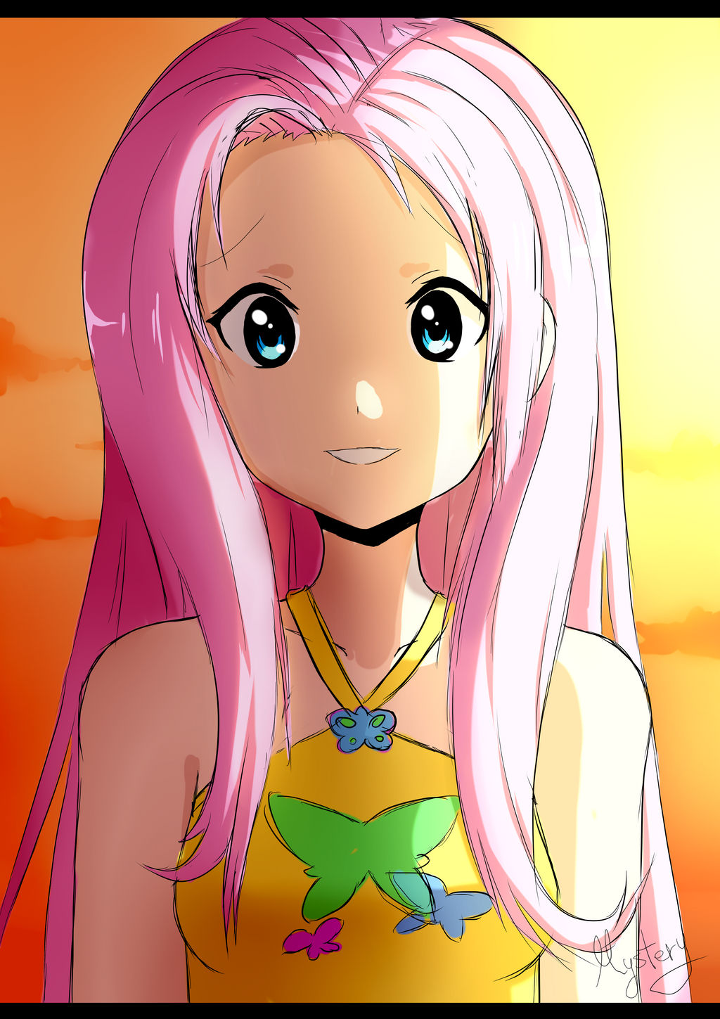 Human Fluttershy