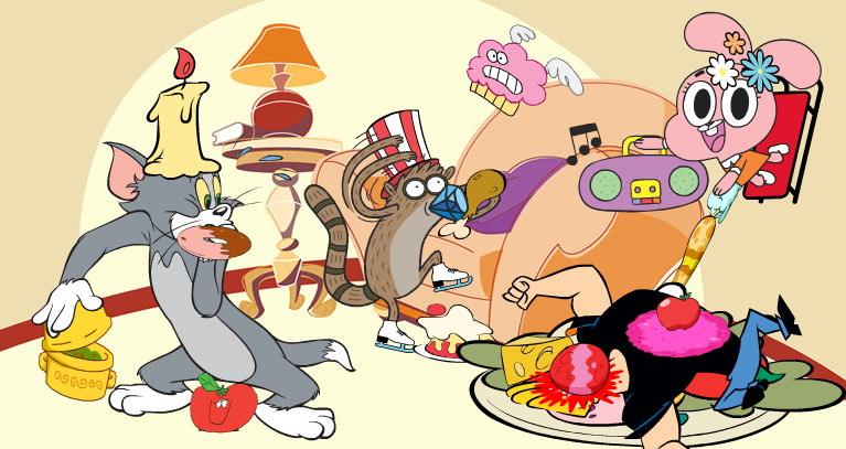Cartoon Network Food party by Placemario on DeviantArt