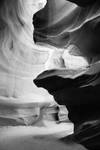 Upper Antelope Canyon 2 BW by AaronPlotkinPhoto