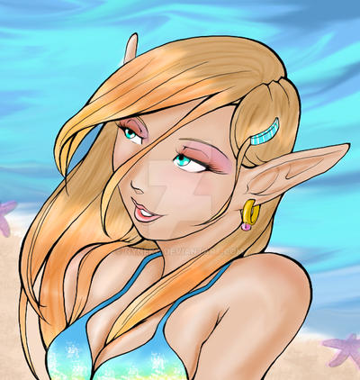 Beach Elf: Colored