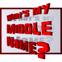 MIDDLE NAME (Hidden Message Art)