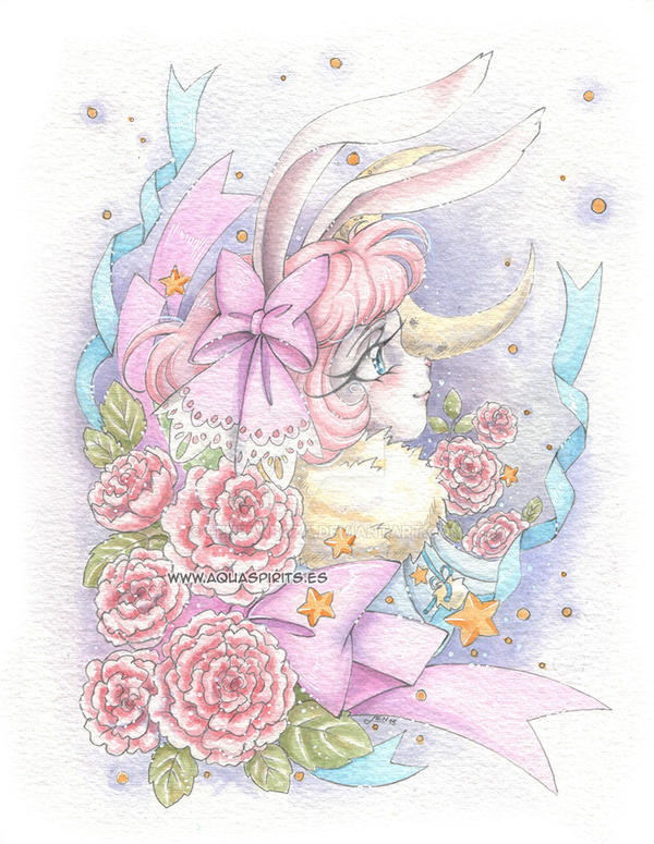 Moon Rabbit by LenBarboza on DeviantArt