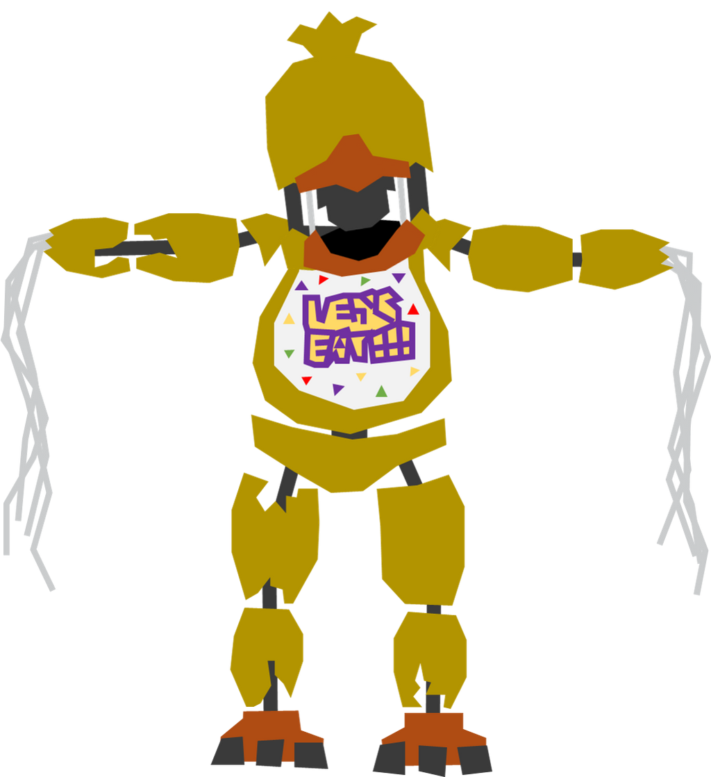 FNAF 2Edit-Fixed Withered Chica by Fredluestudios2021 on DeviantArt