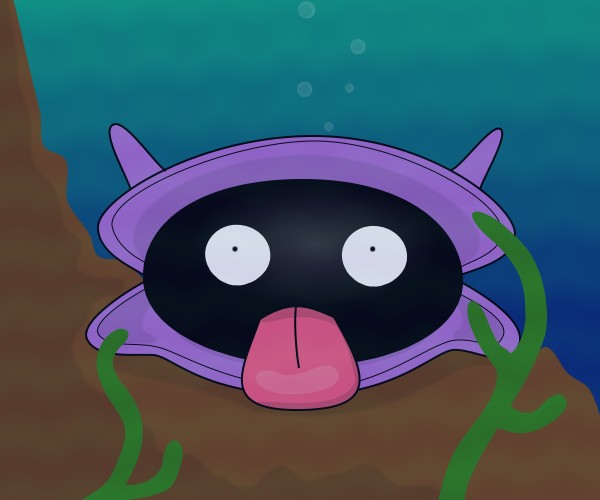 Underwater Shellder by Electric-Raichu on DeviantArt