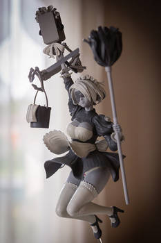 2B figurine from NieR Automata